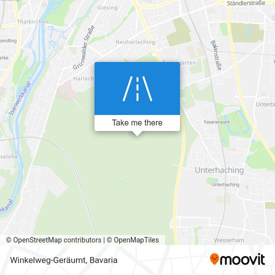 Карта Winkelweg-Geräumt