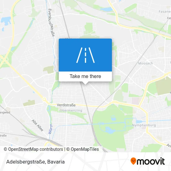 Adelsbergstraße map