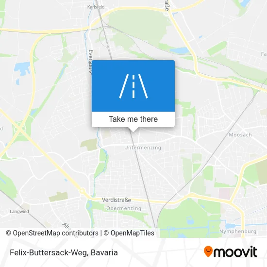 Карта Felix-Buttersack-Weg