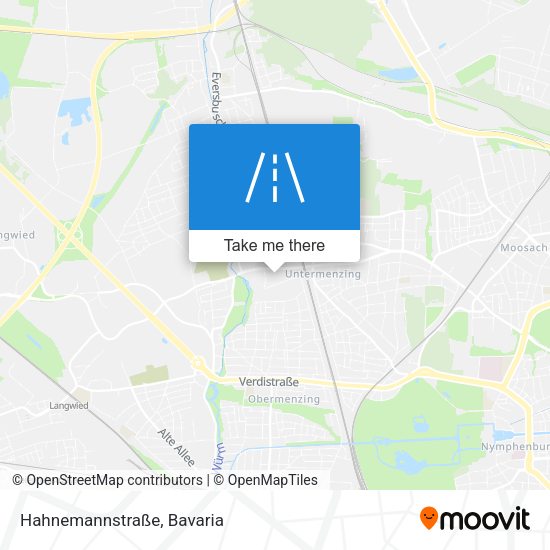 Карта Hahnemannstraße