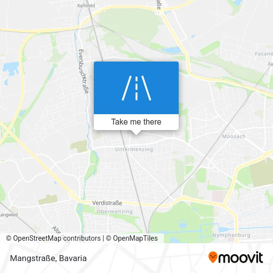 Карта Mangstraße