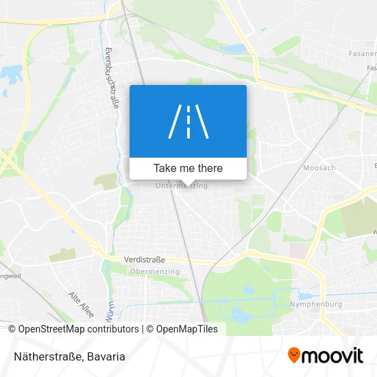 Nätherstraße map