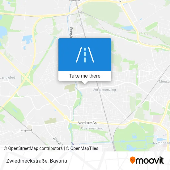 Карта Zwiedineckstraße