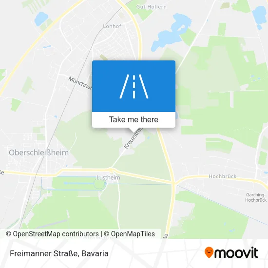 Карта Freimanner Straße