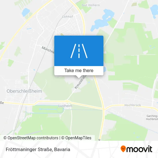 Карта Fröttmaninger Straße