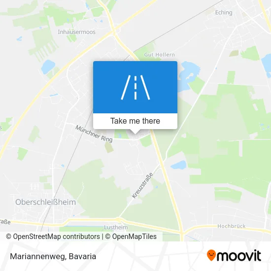 Карта Mariannenweg