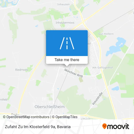 Карта Zufaht Zu Im Klosterfeld 9a