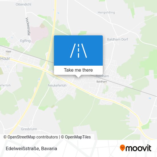 Edelweißstraße map