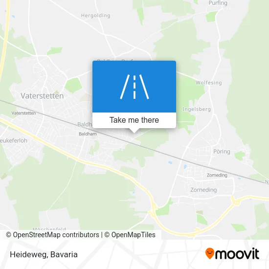 Карта Heideweg