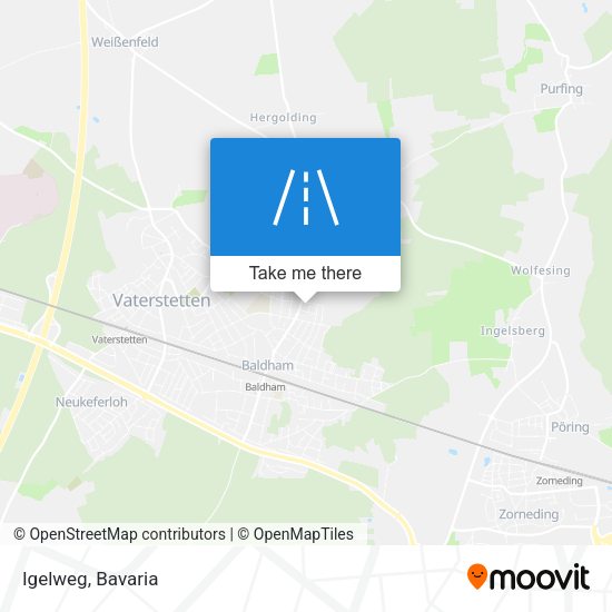 Карта Igelweg