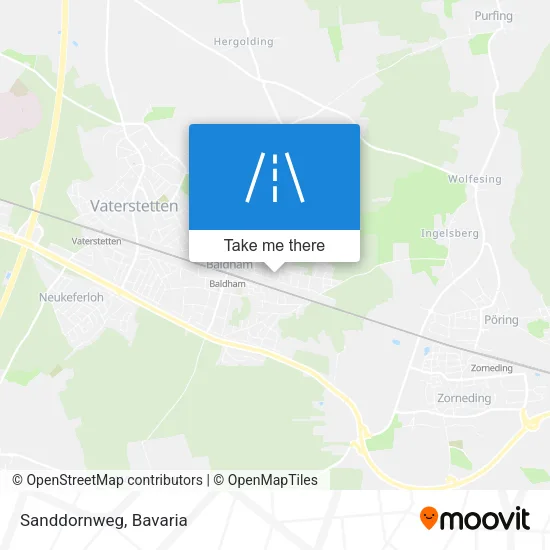 Карта Sanddornweg