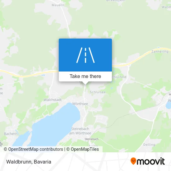 Карта Waldbrunn