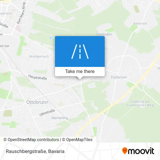 Rauschbergstraße map