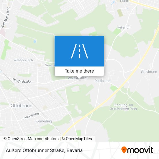 Äußere Ottobrunner Straße map
