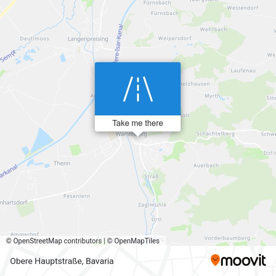 Obere Hauptstraße map