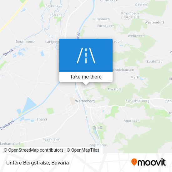 Untere Bergstraße map