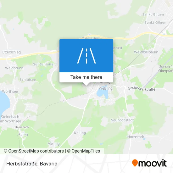 Herbststraße map