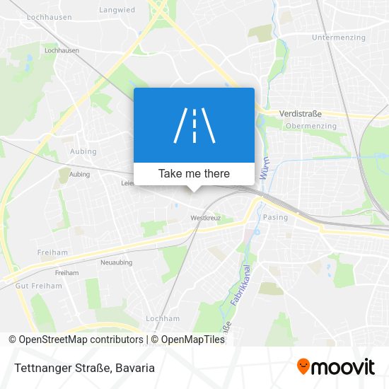 Tettnanger Straße map