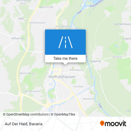 Auf Der Haid map