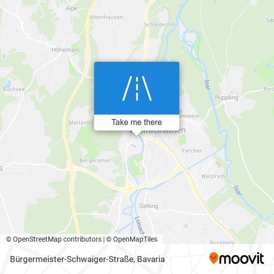 Карта Bürgermeister-Schwaiger-Straße