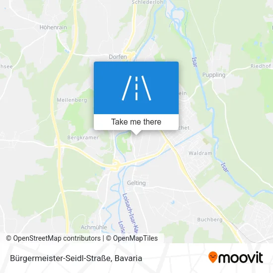 Карта Bürgermeister-Seidl-Straße