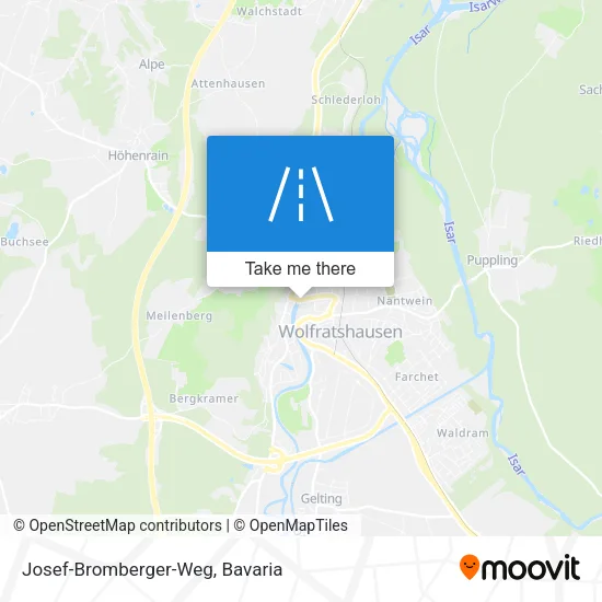 Josef-Bromberger-Weg map