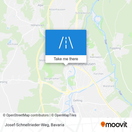 Josef-Schnellrieder-Weg map