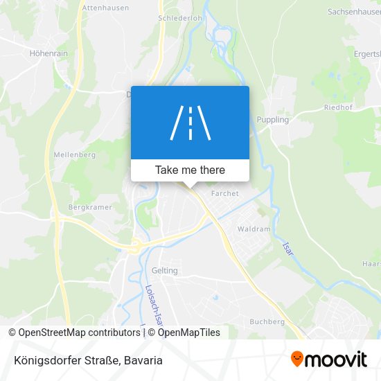 Königsdorfer Straße map