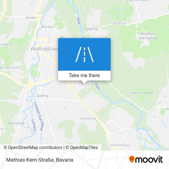 Mathias-Kern-Straße map