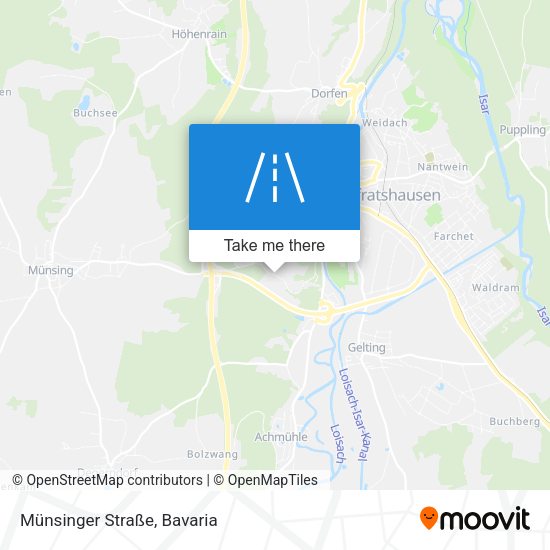 Münsinger Straße map