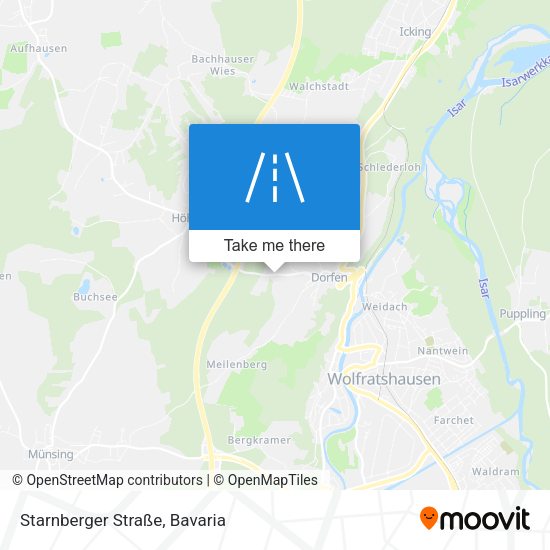 Starnberger Straße map