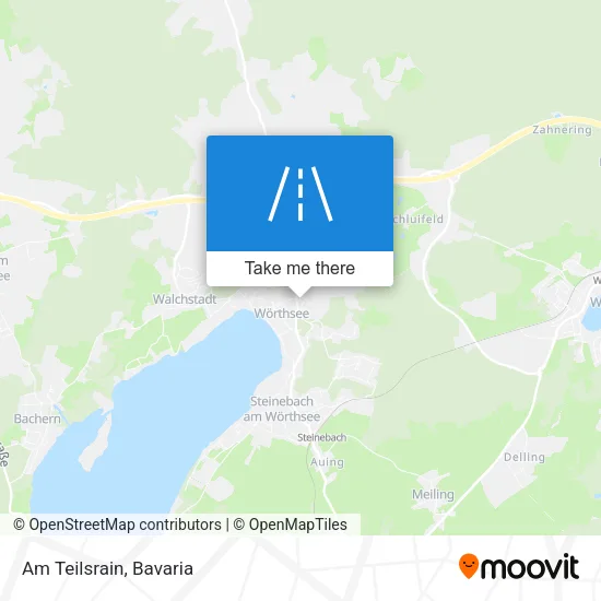 Карта Am Teilsrain