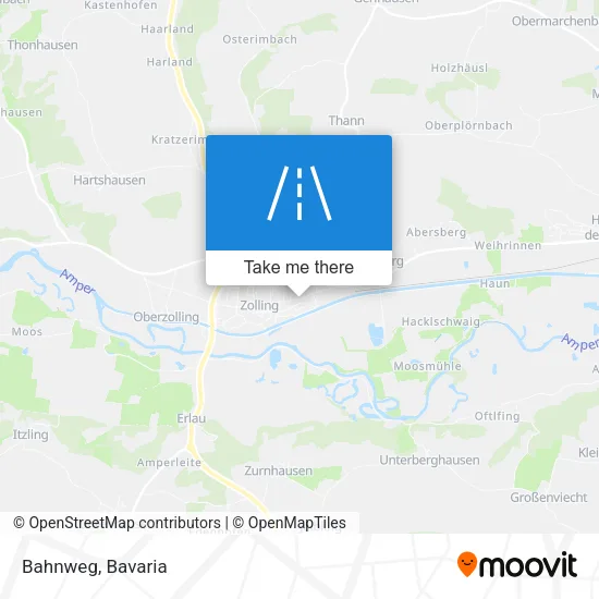 Карта Bahnweg