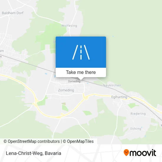 Карта Lena-Christ-Weg