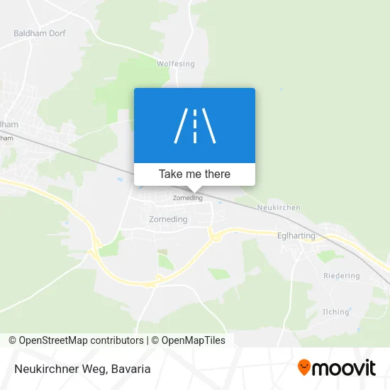 Карта Neukirchner Weg