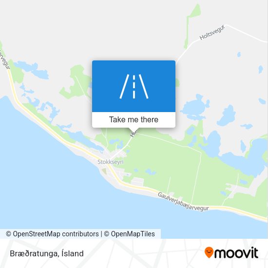 Bræðratunga map