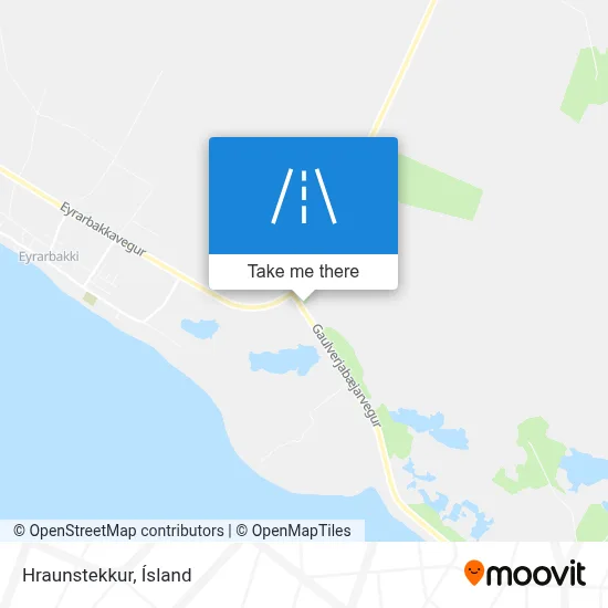 Hraunstekkur map
