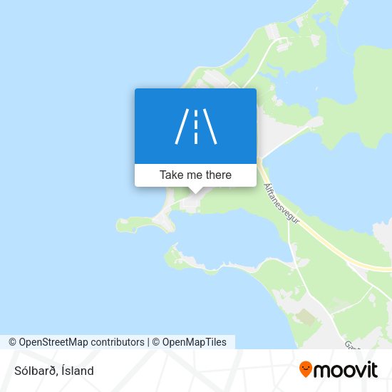 Sólbarð map