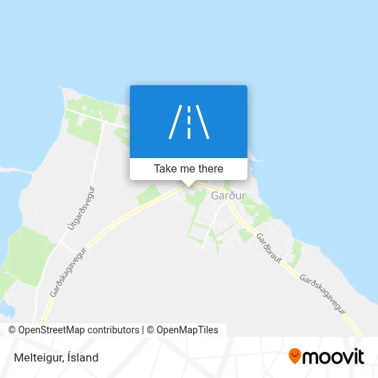 Melteigur map