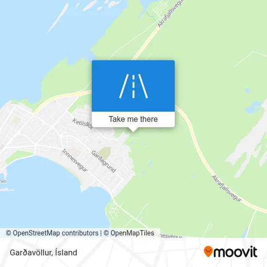 Garðavöllur map
