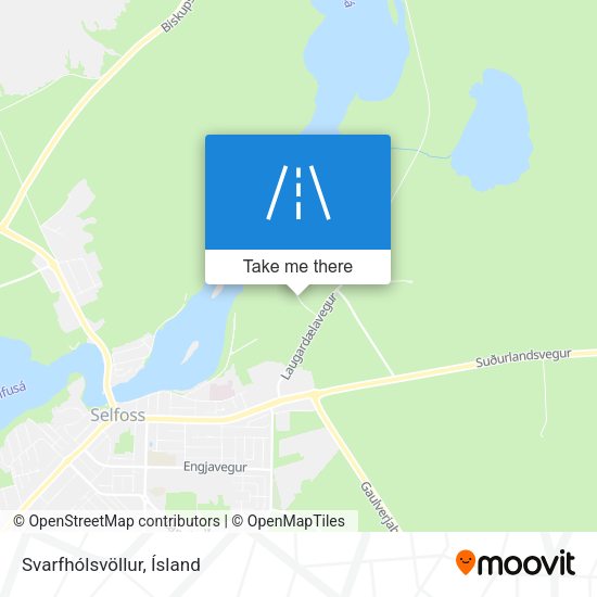 Svarfhólsvöllur map