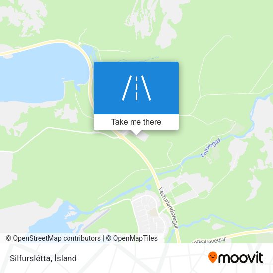 Silfurslétta map