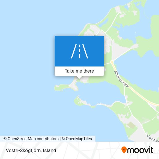 Vestri-Skógtjörn map