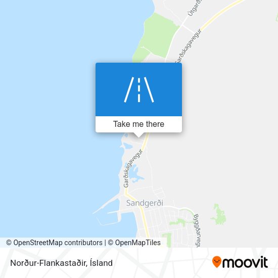 Norður-Flankastaðir map