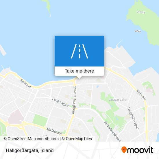Hallgerðargata map