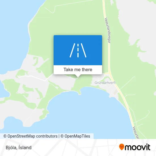 Bjóla map