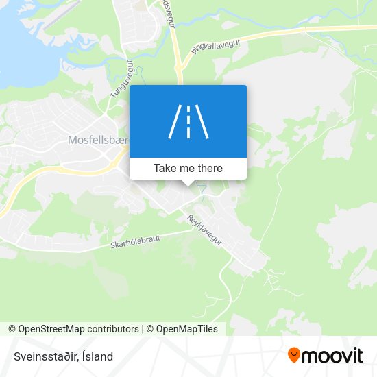 Sveinsstaðir map