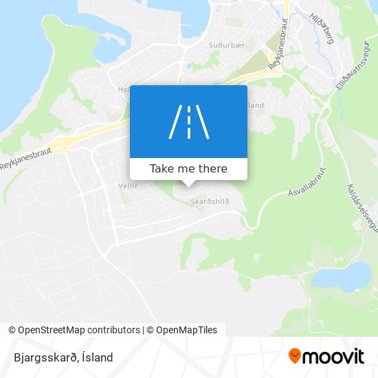Bjargsskarð map