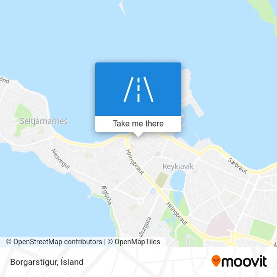 Borgarstígur map
