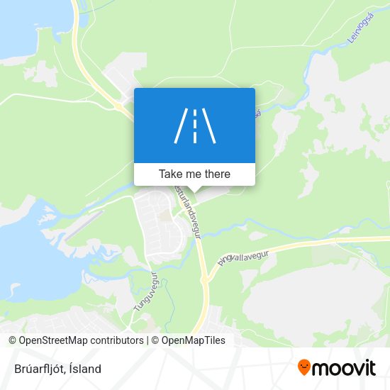 Brúarfljót map